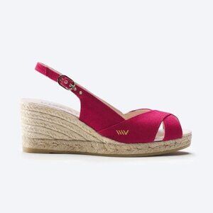 Viscata Llansa Limited Edition Canvas Espadrille Sandal Wedges